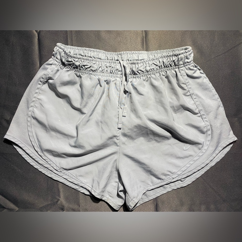 Nike Women's Light Gray Athletic Shorts